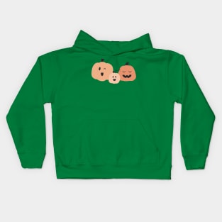 3 little pumpkins - variation 2 Kids Hoodie